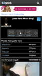 Mobile Screenshot of guitarhero504.skyrock.com