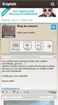 Mobile Screenshot of creacora.skyrock.com
