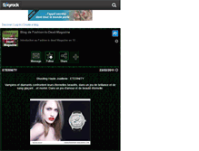 Tablet Screenshot of fashion-is-dead-magazine.skyrock.com
