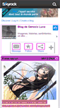 Mobile Screenshot of genesisyluna.skyrock.com