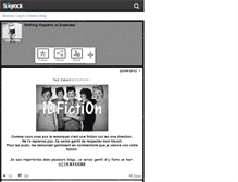 Tablet Screenshot of 1dficti0n.skyrock.com