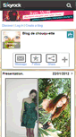 Mobile Screenshot of chouqu-ette.skyrock.com