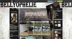 Desktop Screenshot of bellyophelie.skyrock.com