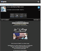 Tablet Screenshot of docteurlifting.skyrock.com