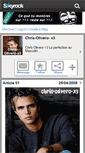 Mobile Screenshot of chris-olivero-x3.skyrock.com