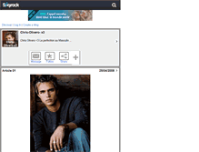 Tablet Screenshot of chris-olivero-x3.skyrock.com