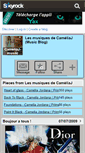 Mobile Screenshot of cameliaj-musiic.skyrock.com