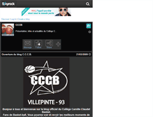 Tablet Screenshot of cccb93420.skyrock.com