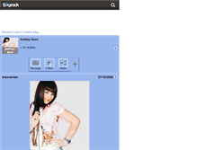 Tablet Screenshot of andrea--duro.skyrock.com
