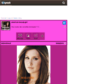 Tablet Screenshot of american-beauty-girl.skyrock.com