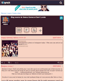 Tablet Screenshot of demi------selena.skyrock.com