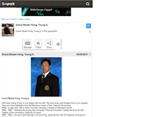 Tablet Screenshot of grandmasterkongyoungil.skyrock.com