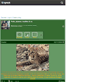 Tablet Screenshot of animaux-et-cie.skyrock.com