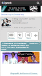 Mobile Screenshot of garnieretsentou.skyrock.com