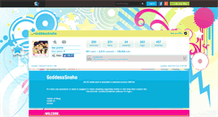 Desktop Screenshot of goddesssneha.skyrock.com