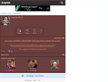 Tablet Screenshot of collection-lana-del-rey.skyrock.com
