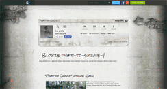 Desktop Screenshot of fight-to-survive-1.skyrock.com