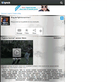 Tablet Screenshot of fight-to-survive-1.skyrock.com