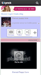 Mobile Screenshot of eternal-puppy-love.skyrock.com
