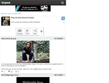 Tablet Screenshot of bella-edward-twilight.skyrock.com