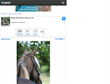 Tablet Screenshot of citation-chevaux-x3.skyrock.com