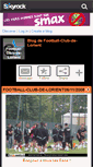 Mobile Screenshot of football-club-de-lorient.skyrock.com
