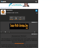 Tablet Screenshot of infospotirons.skyrock.com