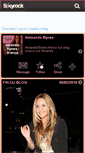 Mobile Screenshot of amanda-bynes-france.skyrock.com