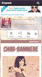 Mobile Screenshot of chibi-banniere.skyrock.com