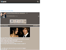 Tablet Screenshot of amour-zanessa.skyrock.com