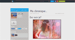 Desktop Screenshot of chronique-d-une-ados.skyrock.com