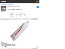 Tablet Screenshot of docteur-love-tube.skyrock.com