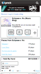 Mobile Screenshot of eclipsee-x.skyrock.com