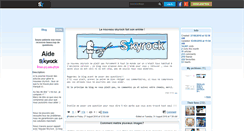 Desktop Screenshot of new-sky-aide-officiel.skyrock.com