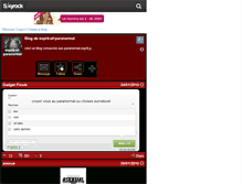 Tablet Screenshot of esprit-of-paranormal.skyrock.com