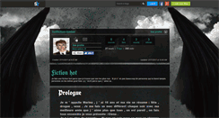 Desktop Screenshot of hotfiction-bieber.skyrock.com