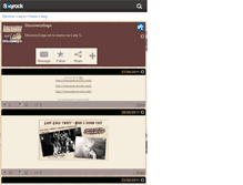 Tablet Screenshot of discoverygaga.skyrock.com