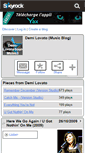 Mobile Screenshot of demi-lovatosource-music3.skyrock.com
