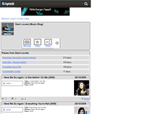 Tablet Screenshot of demi-lovatosource-music3.skyrock.com