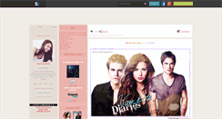 Desktop Screenshot of nina-love-damon.skyrock.com