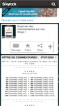Mobile Screenshot of explosedescommentaires.skyrock.com