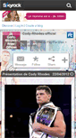 Mobile Screenshot of cody-rhodes-wwe-officiel.skyrock.com