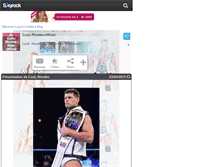 Tablet Screenshot of cody-rhodes-wwe-officiel.skyrock.com