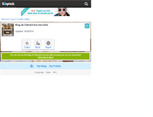 Tablet Screenshot of clement-ma-merveille.skyrock.com