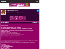 Tablet Screenshot of elegancecoiffure.skyrock.com