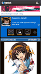 Mobile Screenshot of haruhi-suzumiya.skyrock.com