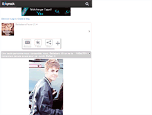 Tablet Screenshot of beliebers-fever.skyrock.com