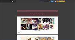 Desktop Screenshot of animaux-of-the-world.skyrock.com