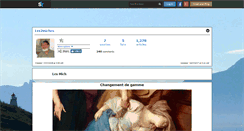 Desktop Screenshot of les2miches.skyrock.com