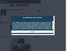 Tablet Screenshot of justin-d-bieber-official.skyrock.com